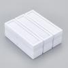 BENECREAT 6-Pack Gemstone Display Box - 4"x1"x0.8" White Rectangle Jewelry Box with Clear Lid & Sponge Cushion - Gift Packaging for Rings, Necklaces view 4