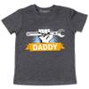 TEEAMORE Daddy's Little Helper Shirt Matching Father and Sons Mechanic Graphic Toddler T-Shirts Dark Grey Heather view 4