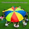 Solitaries Children Rainbow Playing with Parachute, Parent-Child Interaction, Birthday Party Multiplayer Cooperative Game view 3