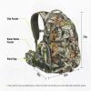 TIDEWE Hunting Backpack for Men, 40L Camo Hunting Pack for Deer Hunting view 4