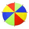 Solitaries Indoor Outdoor Children's Parachute, Rainbow Parachute with Handle, Comfortable and Breathable