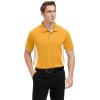 Corna Men's Big and Tall Polo Shirts Moisture Wicking Performance Short Sleeve Golf Shirts Yellow 5XL view 4