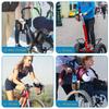 Tobefore Bike Cup Holder ABS+PU Leather with Phone Mount and Keys HookAdjustable Drink Holder for Bicycle Handlebar,Universal Coffee Cup Holder for Bicycle, Wheelchair, Scooter and Walker(Black) view 4