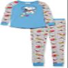 Munki Munki Youth Tight Fitting Long Sleeve Raglan Tee and Pant Vintage Peanuts Pajama Set view 1
