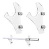 BYTOTU Light saber wall mount holder - 6mm thick acrylic, capable of bearing 30 pounds, used for lightsaber display view 2