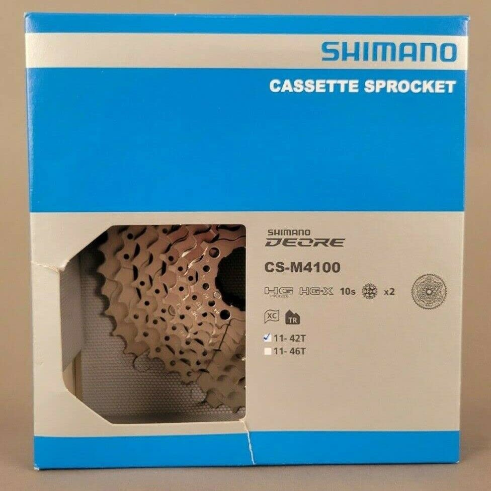 CS-M4100-10 Cassette 10 Speed, 11-42 Mountain Gravel Cassette