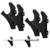 BYTOTU Lightsaber Rack - Black Plexiglass Lightsaber Holder view 2