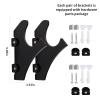 BYTOTU Lightsaber Rack - Black Plexiglass Lightsaber Holder view 3