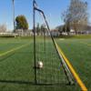 Vallerta 12 x 6 Ft. Black Powder Coated Galvanized Steel Soccer Goal w/Two Weatherproof Nets. 12x6 Foot AYSO Regulation Size Portable Training Aid. All Weather, One Year Warranty. view 2
