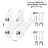 BYTOTU Light saber wall mount holder - 6mm thick acrylic, capable of bearing 30 pounds, used for lightsaber display view 3