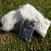 Vallerta 12 x 6 Ft. White Powder Coated Galvanized Steel Soccer Goal w/Two Weatherproof Nets. 12x6 Foot AYSO Regulation Size Portable Training Aid. All Weather, One Year Warranty. view 4