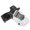 Amberide Taurus G3C/G2C/G2S/PT111 G2/PT140 IWB Holster,Tough KydexBoltaron Inside Waistband Holster for Taurus 9mm/.40 Pistols, Defined Retention Click,030Cant Adjustment,Optics-Ready Compatible view 1