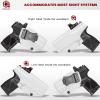 Amberide Taurus G3C/G2C/G2S/PT111 G2/PT140 IWB Holster,Tough KydexBoltaron Inside Waistband Holster for Taurus 9mm/.40 Pistols, Defined Retention Click,030Cant Adjustment,Optics-Ready Compatible view 2