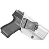Amberide Glock 19 IWB Holster, Kydex-Boltaron Inside Waistband Holster for Glock 19/19X/44/45/23/32 Gen 15, Concealed Carry, Adjustable 030 Cant, Secure Retention, Low-Print Design view 1