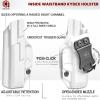 Amberide Glock 19 IWB Holster, Kydex-Boltaron Inside Waistband Holster for Glock 19/19X/44/45/23/32 Gen 15, Concealed Carry, Adjustable 030 Cant, Secure Retention, Low-Print Design view 4