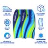 WAVESTORM Foam Bodyboard 40" Complete 2 Pack | Recreational Beginners and All Levels | Contoured Deck and Channel Bottom | for Lake Pool Ocean | Includes Basic Leash, Multi view 4