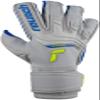 Reusch Attrakt Gold X Evolution Cut Goalkeeper Gloves, Gray/Blue/Yellow, Size 8 view 2