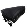 ALTALINE Bike Bicycle 8" Wide Saddle Touring Seat Vinyl Seat Spring-Loaded view 1