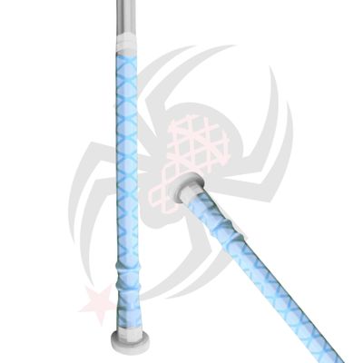 Spyder Grypz Pro Lacrosse & Hockey Grip Stocking Stuffer - Faster Shot Speed No Adhesive Durable (Carolina Blue)