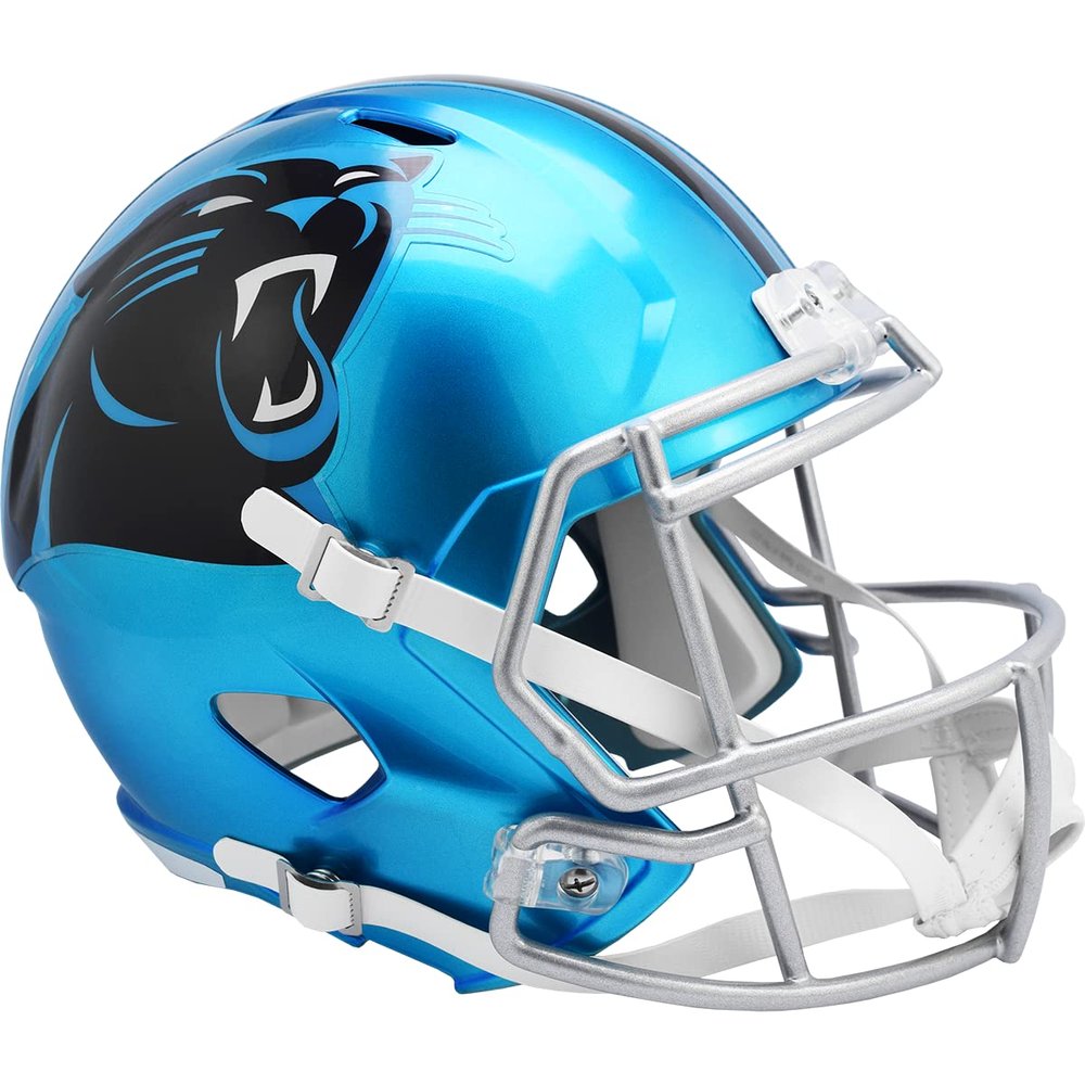 Riddell Carolina Panthers NFL Flash Alternative Speed Authentic Football Helmet