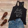 Karma, Womens Casual Tank Tops, Sleeveless Flowy Tank Top, Relaxed Fit Tank Top, Kindness Matters, Small US view 3