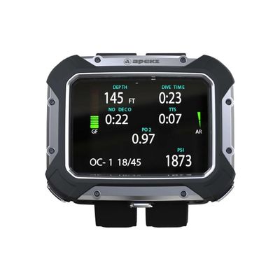 Apeks DSX Dive Computer w/ O2 Analyzer Black