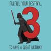 Star Wars Fulfill Birthday Girls Short Sleeve Tee Shirt, Tahiti Blue, Large view 2