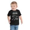 1969 Camaro Z28 302 Muscle Car Collector Outline Art Toddler Short Sleeve Tee Black view 1