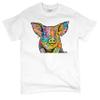 Dean Russo Funny Cute Pig T-Shirt Farm Piglet Lover Barn Men's Tee White Small view 1