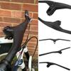 700mm bike handlebars MTB carbon fiber handlebars integrated stem handlebar 28.6 Back Angle 5 degree mountain bike handlebars 80mm carbon fiber view 3