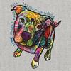 Dean Russo Pit Bull T-Shirt Dog Paw Some Angels Have Fur Men's Tee Ash Gray XX-Large view 3