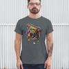 Dean Russo Pit Bull T-Shirt Dog Paw Some Angels Have Fur Men's Tee Charcoal XX-Large view 4
