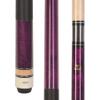 ASKA L2 2-Piece Pool Cue Stick, 58-inches Hard Rock Canadian Maple, 13mm Hard Tip (18-Ounce, Purple) view 1
