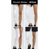 Blaward Padded Knee Compression Sleeves Long Leg Sleeve Calf Protection for Basketball, Football, Volleyball, Soccer Knee Pads Shin Brace Soft Protective Gear Calf Support for Youth Adult, 1 Pair view 2