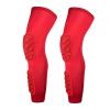 Padded Knee Compression Sleeves Long Leg Sleeve Calf Protection for Basketball, Football, Volleyball, Soccer Knee Pads Shin Brace Soft Protective Gear Calf Support for Youth Adult, 1 Pair view 1