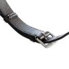 Equinavia Saga Adjustable Leather Running Martingale with Stainless Steel Hardware - Chocolate Brown - Horse view 3