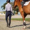 Equinavia Saga Padded Cavesson Dressage Bridle with Reins and Removable Flash - Black - Cob view 4