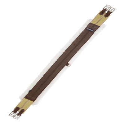 Equinavia Saga All Purpose Everyday Fleece Girth for Horses - Brown - 42 in