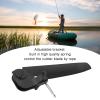 DAUERHAFT Adjustable Kayak Tail Rudder and Canoe Rudder Rustproof 304 Stainless Steel with Rubber for Fishing Boats view 2