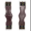 Equinavia Valkyrie Fancy Stitched Padded Leather Hunter Girth - Oakbark Brown - 52 in view 2