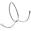 Equinavia Saga Adjustable Leather Standing Martingale with Stainless Steel Hardware (Stopper Not Included) - Chocolate Brown - Horse view 1