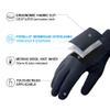 DEXFUZE DexShell Waterproof Gloves StretchFit v1, Three-Layer Lamination, Merino Wool Lined, Slim Fit  Lightweight Unisex Gloves for Ski, Snowboarding & Winter Sports, Black, X-Large view 3