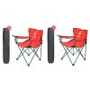 YJYLYHY 2PS Outdoor Portable Folding Chair,Camping Chair,Beach Chair,Fishing Chair,Travel Chair,Director Chair,Sketch Chair 50x80cm (Color : C) view 1