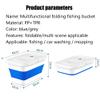 DYK&NX Rechargeable Fish Bucket, Foldable Live Fishbox, Air Pump Fishing Bucket, Multi-Functional Live Fish Bait Bucket, Outdoor Camping Fishing Bag and Fish Protection view 2