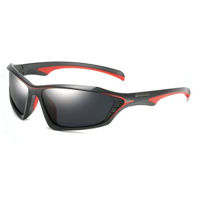 willochra full lens Reading Polarized Sunglasses Anti UV400 Sport driving Outdoor Glasses Fishing sports safety readers goggles (black red, 2.0, multiplier_x)