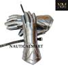 Gothic Gauntlet Armour Fully Functional Finger Cosplay LARP Reenactment view 3