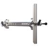 Archery Sights 9 inch Recurve Bow Sight Ambidextrous Aluminum Quick Adjustment (Silver)
