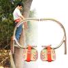 wzfdm Tree Climbing Spikes Pole Tree Climbing Gear Pole Electrician Wooden Pole Foot Buckle for High Altitude Logging Fruit Picking Outdoor Hunting Tool,600Model view 1