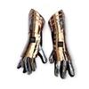 Crusader Knight Gauntlet Armor Functional Finger Cosplay LARP Reenactment view 1