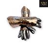 Crusader Knight Gauntlet Armor Functional Finger Cosplay LARP Reenactment view 2
